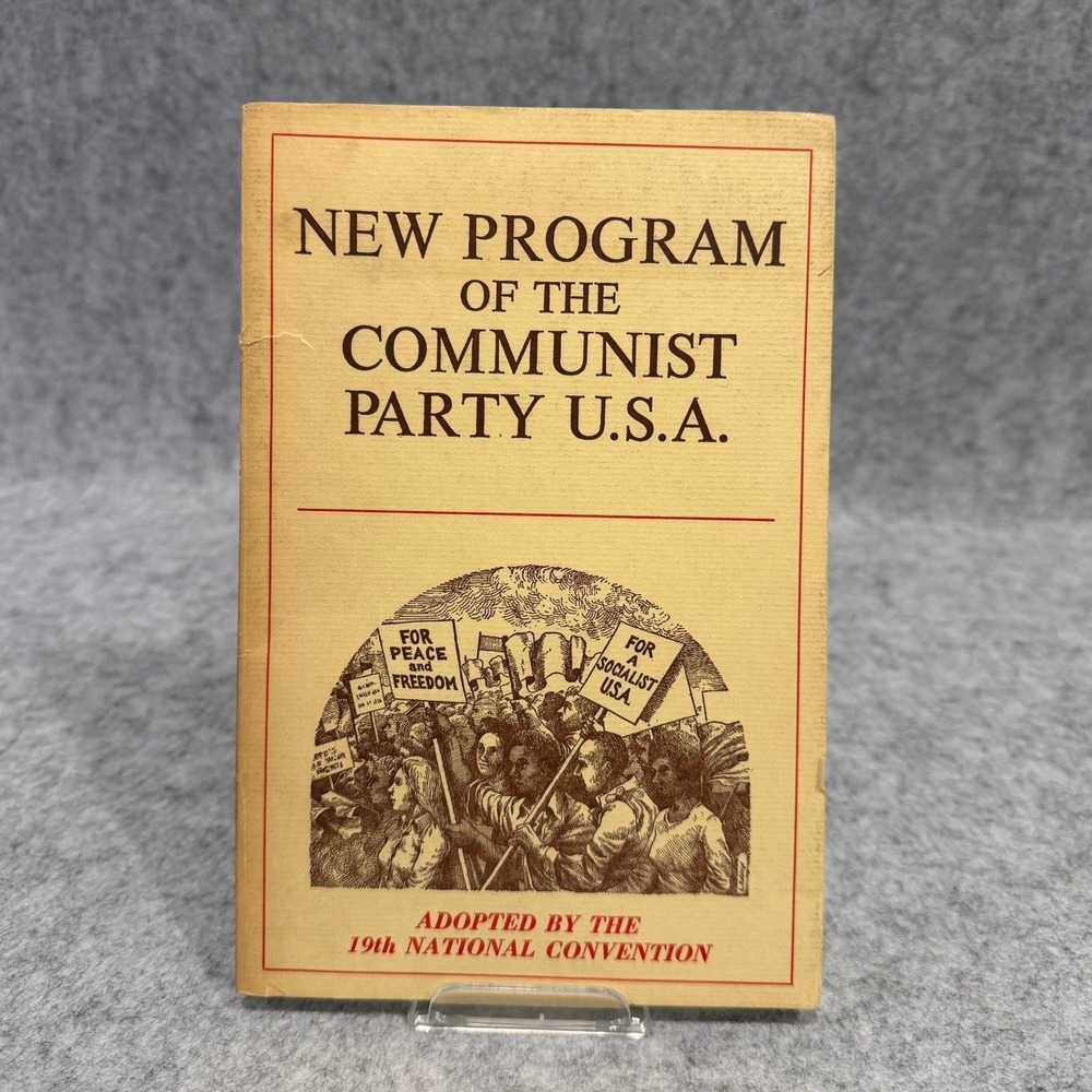 Vintage Pamphlet 1970 New Program of the Communist Party U.S.A.